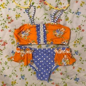 Matilda Jane two piece swim suit
